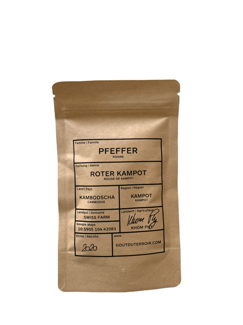 Roter Kampot Pfeffer 50g